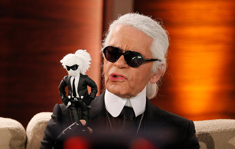 Karl Lagerfeld'e veda