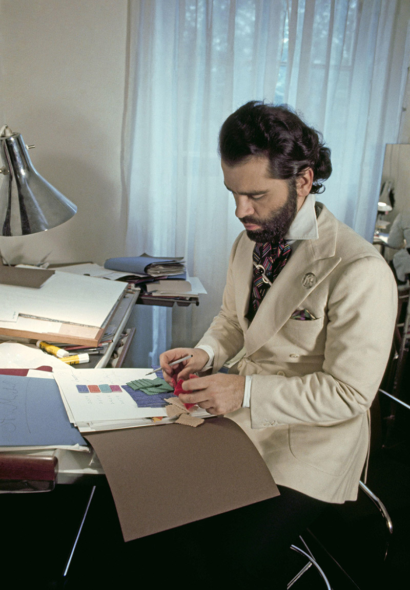 Karl Lagerfeld'e veda