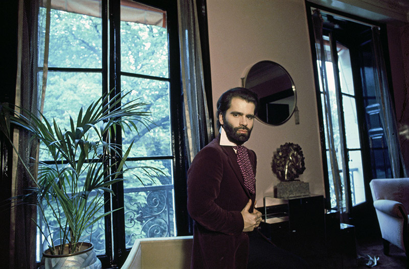 Karl Lagerfeld'e veda