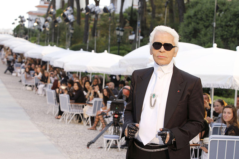 Karl Lagerfeld'e veda