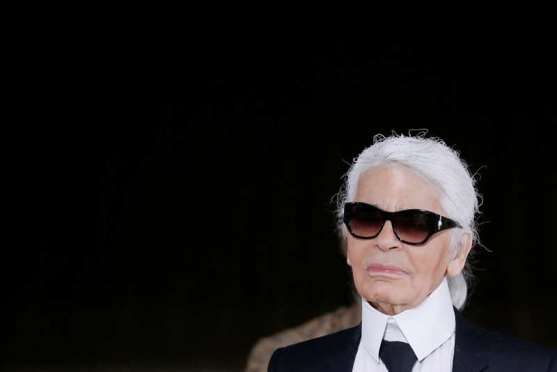 Karl Lagerfeld'e veda