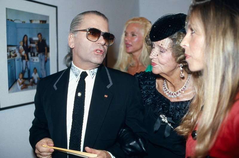 Karl Lagerfeld'e veda