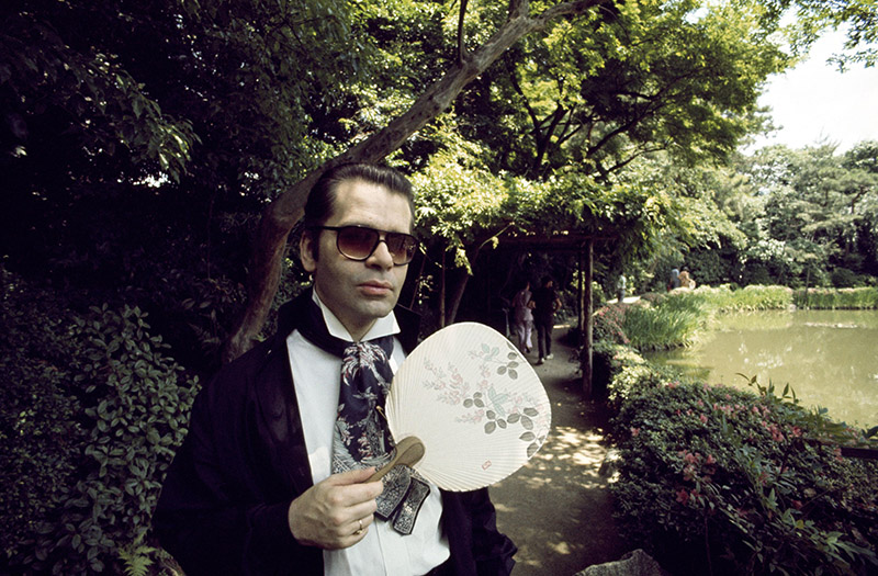 Karl Lagerfeld'e veda