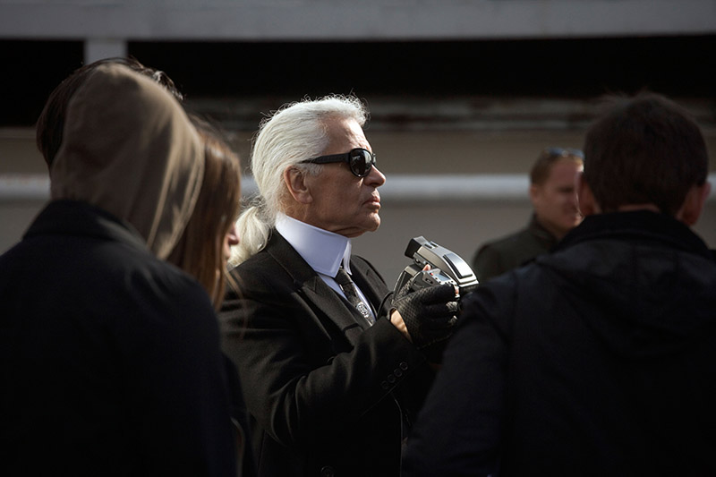 Karl Lagerfeld'e veda