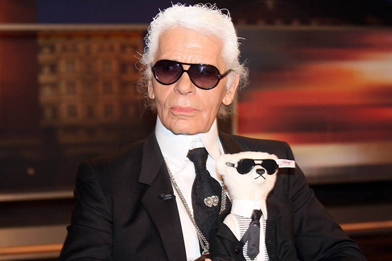Karl Lagerfeld'e veda