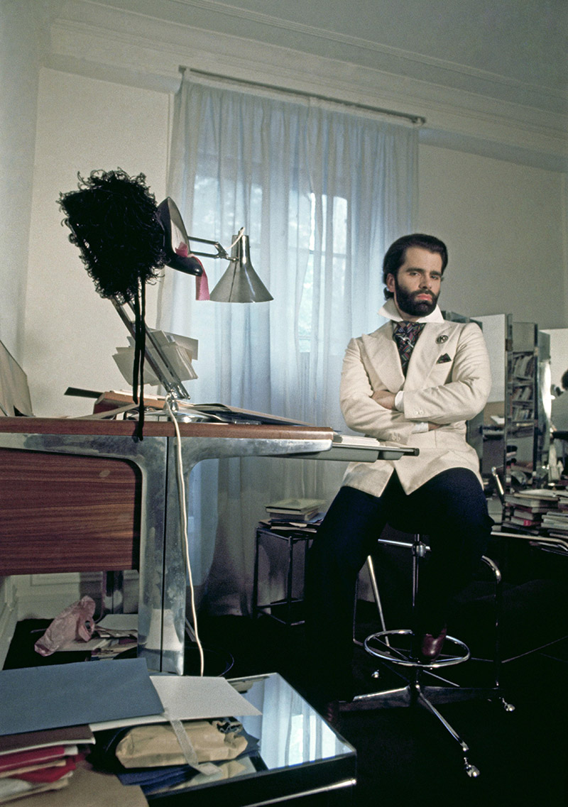 Karl Lagerfeld'e veda