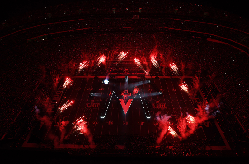 Gösterişli final: Super Bowl 2019