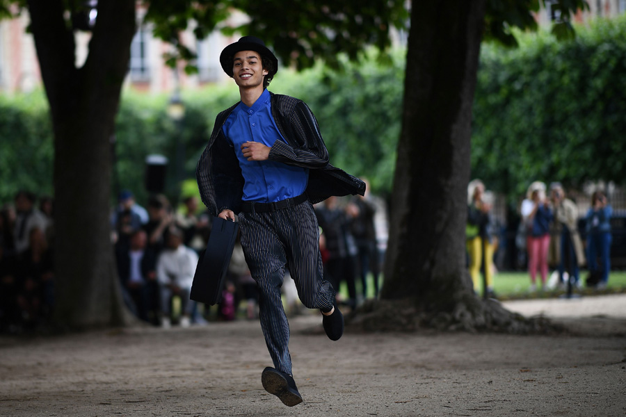 Issey Miyake İlkbahar/Yaz 2020 Erkek koleksiyonu