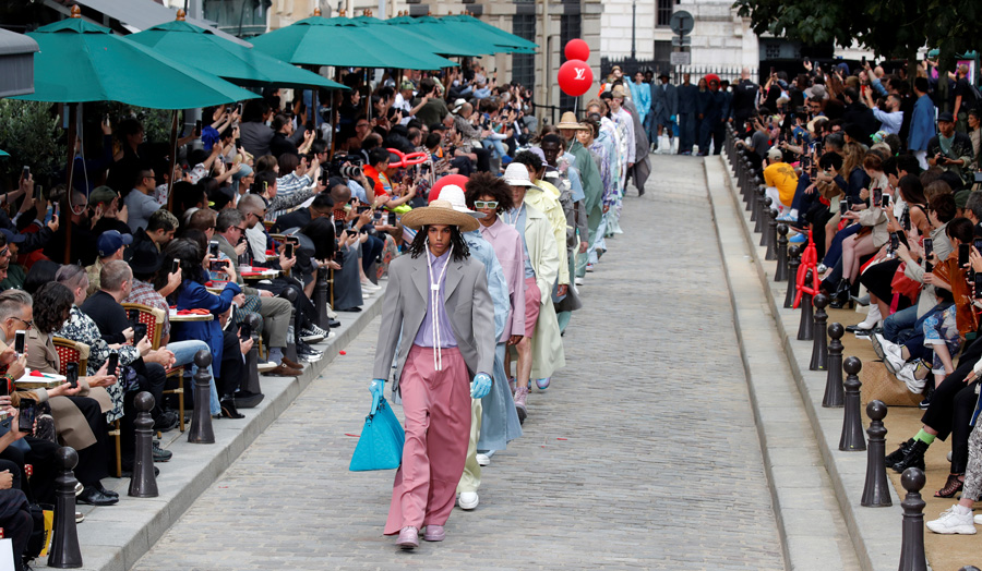 Louis Vuitton İlkbahar/Yaz 2020 Erkek koleksiyonu