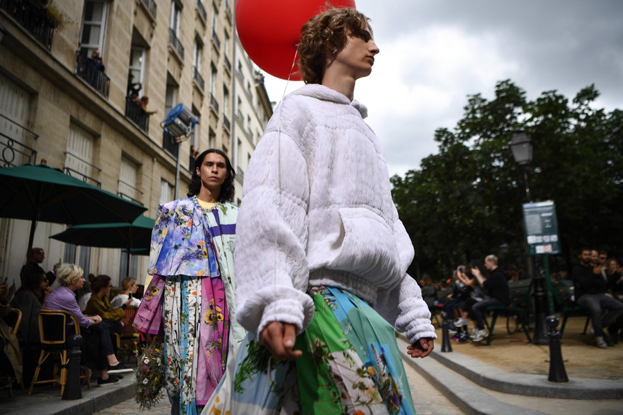 Louis Vuitton İlkbahar/Yaz 2020 Erkek koleksiyonu