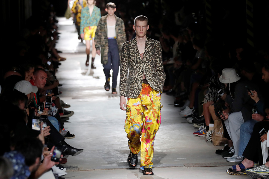 Dries Van Noten İlkbahar/Yaz 2020 Erkek koleksiyonu