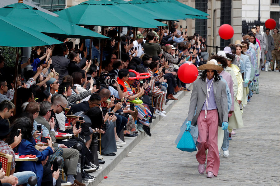 Louis Vuitton İlkbahar/Yaz 2020 Erkek koleksiyonu