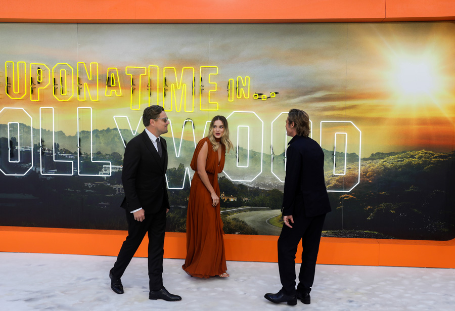 Once Upon a Time in Hollywood'un İngiltere galası yapıldı