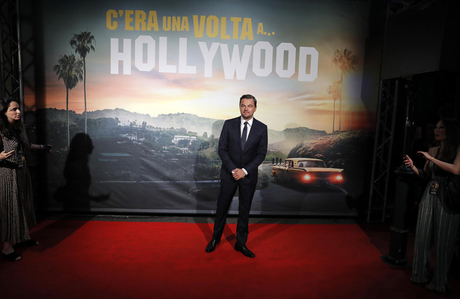 Roma'da Brad Pitt'siz gala: Once Upon a Time in Hollywood 