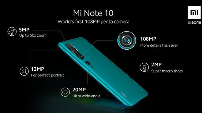 Xiaomi Mi Note 10 özellikleri nelerdir?