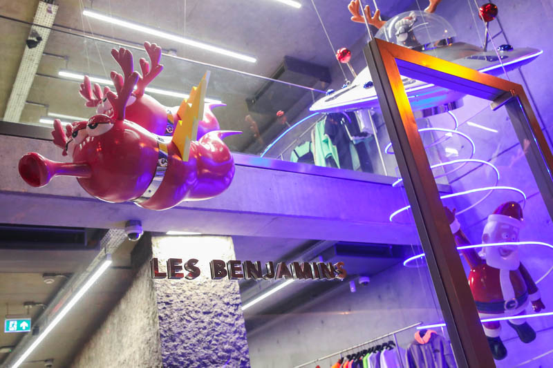 Les Benjamins’ten yeni yıla özel vitrin tasarımı