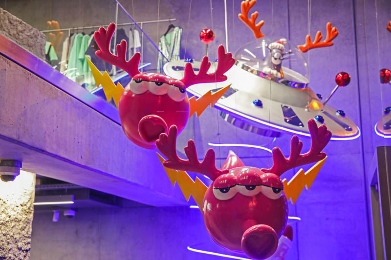 Les Benjamins’ten yeni yıla özel vitrin tasarımı