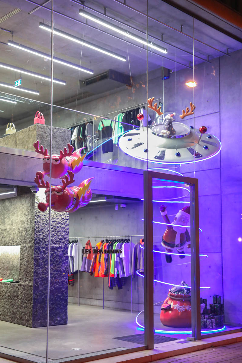 Les Benjamins’ten yeni yıla özel vitrin tasarımı