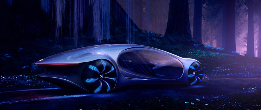 Mercedes Vision AVTR, Avatar'dan ilham aldı