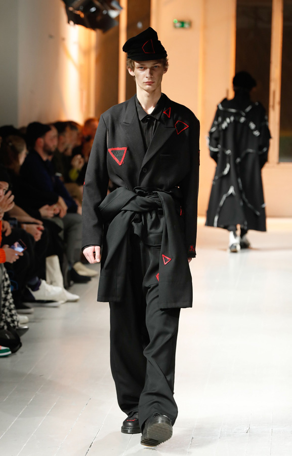 Yohji Yamamoto Erkek Sonbahar/Kış 2020 koleksiyonu