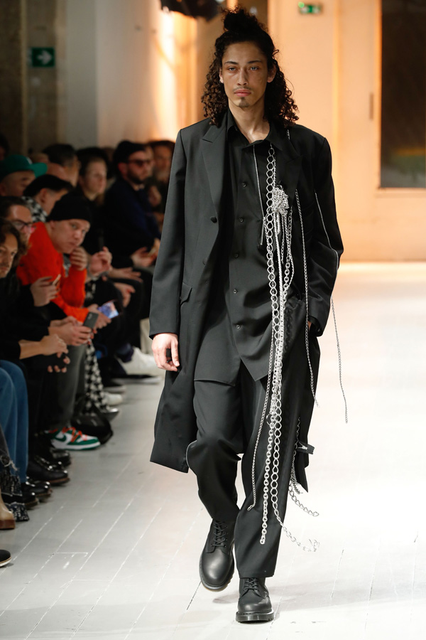 Yohji Yamamoto Erkek Sonbahar/Kış 2020 koleksiyonu