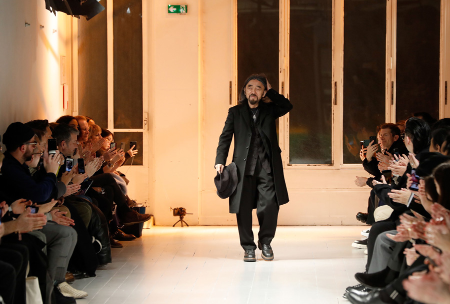 Yohji Yamamoto Erkek Sonbahar/Kış 2020 koleksiyonu
