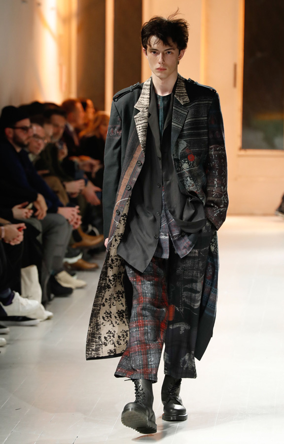 Yohji Yamamoto Erkek Sonbahar/Kış 2020 koleksiyonu
