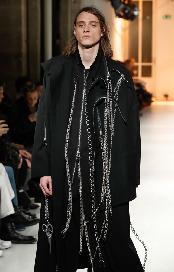 Yohji Yamamoto Erkek Sonbahar/Kış 2020 koleksiyonu