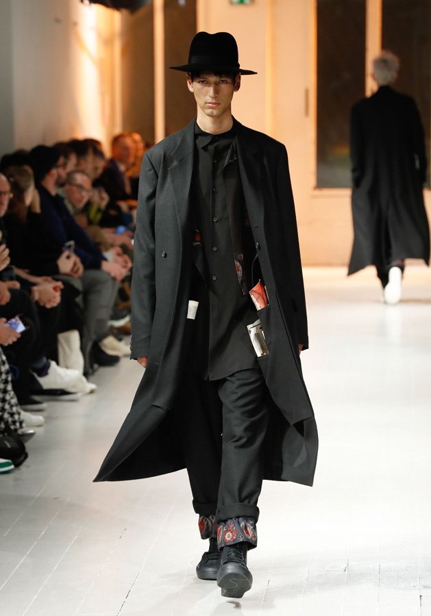Yohji Yamamoto Erkek Sonbahar/Kış 2020 koleksiyonu