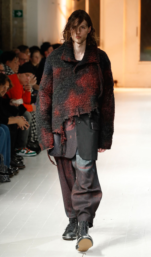 Yohji Yamamoto Erkek Sonbahar/Kış 2020 koleksiyonu