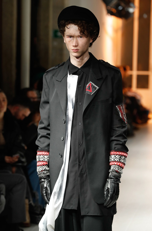 Yohji Yamamoto Erkek Sonbahar/Kış 2020 koleksiyonu