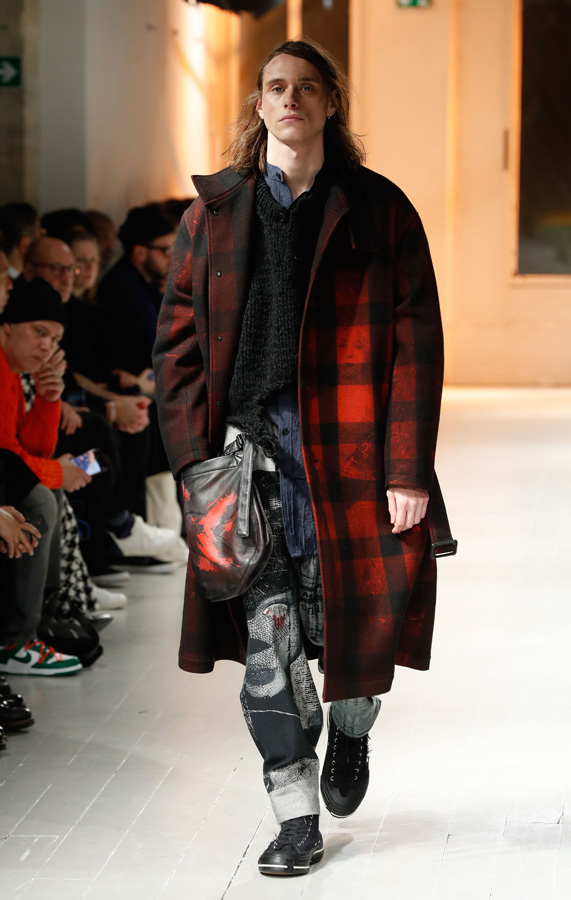 Yohji Yamamoto Erkek Sonbahar/Kış 2020 koleksiyonu