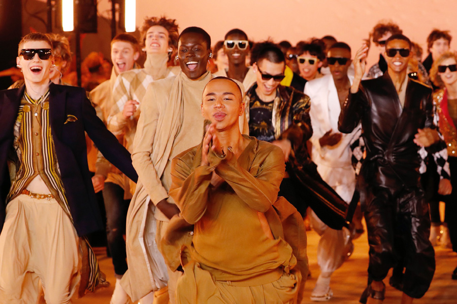 Balmain Erkek Sonbahar/Kış 2020 koleksiyonu