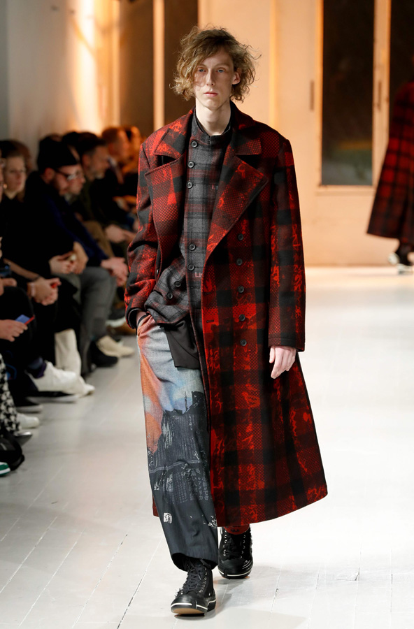Yohji Yamamoto Erkek Sonbahar/Kış 2020 koleksiyonu