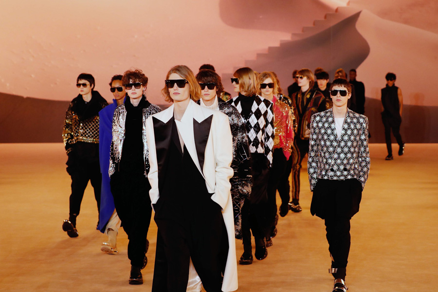 Balmain Erkek Sonbahar/Kış 2020 koleksiyonu