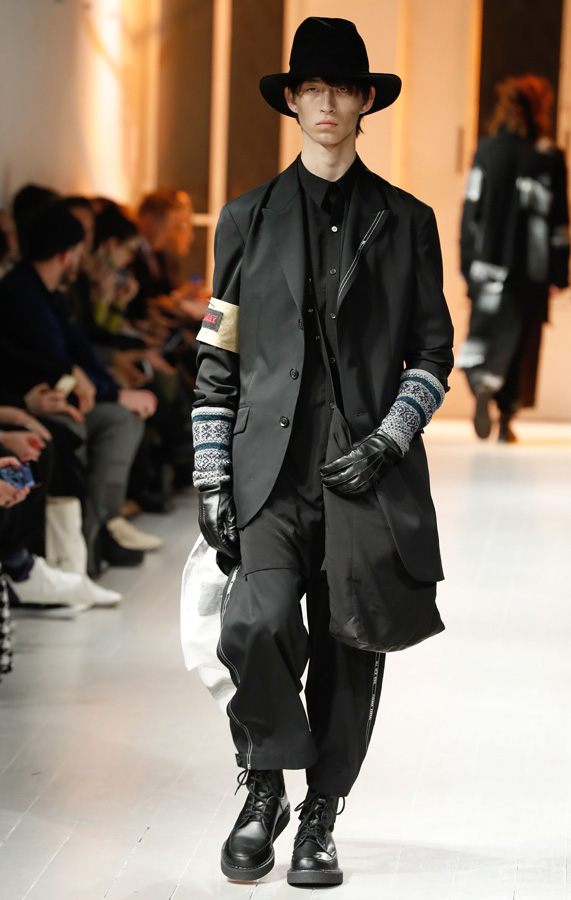Yohji Yamamoto Erkek Sonbahar/Kış 2020 koleksiyonu
