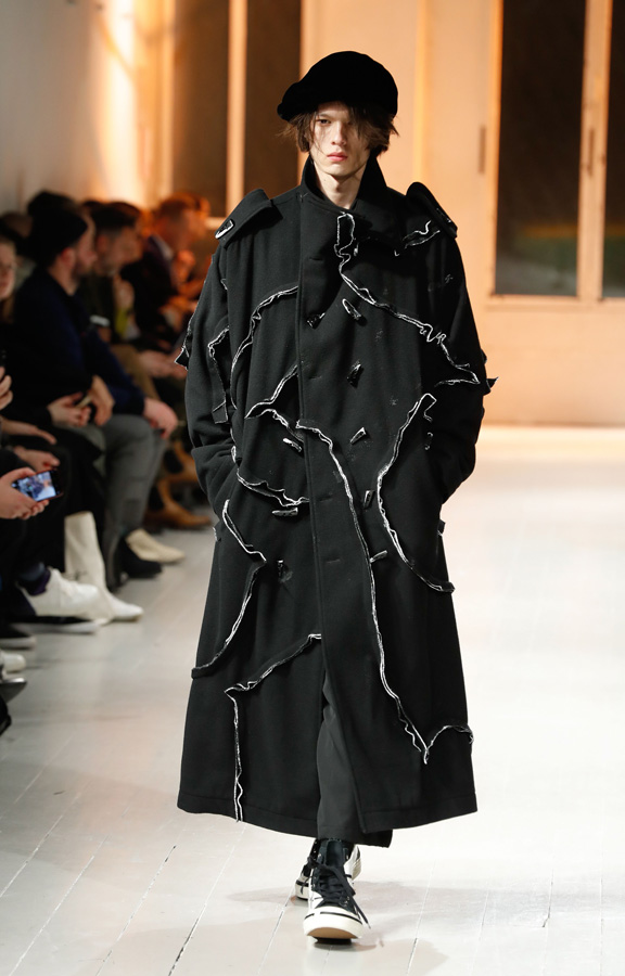 Yohji Yamamoto Erkek Sonbahar/Kış 2020 koleksiyonu