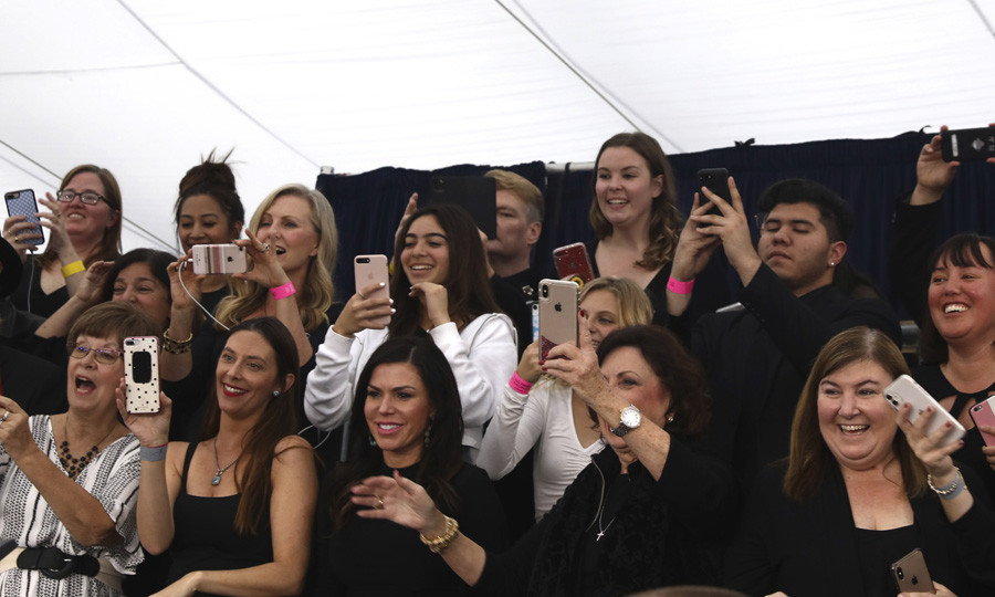 26. SAG (Ekran Oyuncuları Birliği) Ödülleri kamera arkası