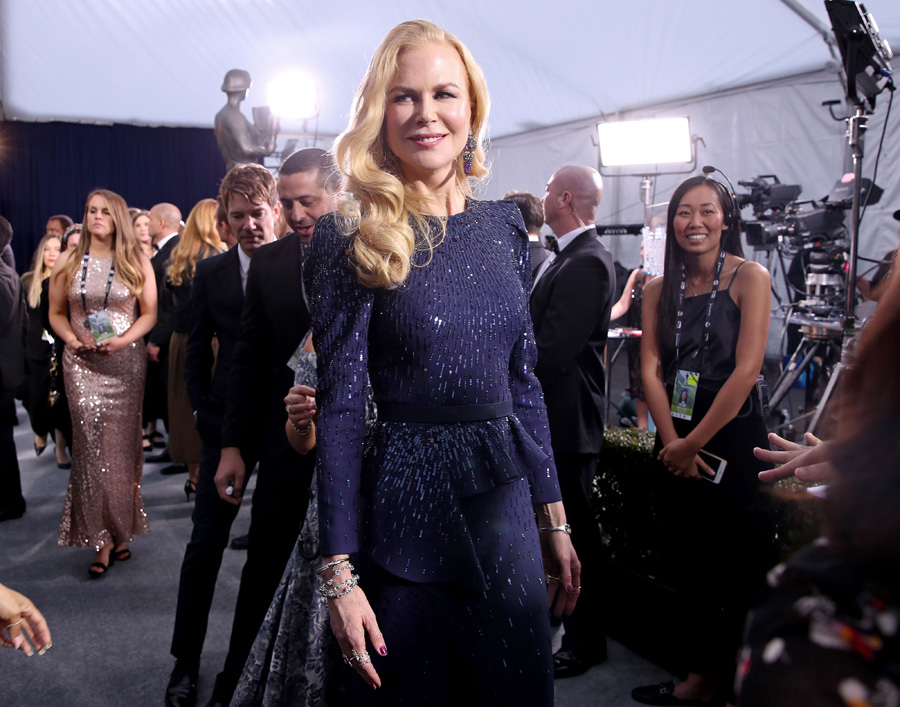 26. SAG (Ekran Oyuncuları Birliği) Ödülleri kamera arkası