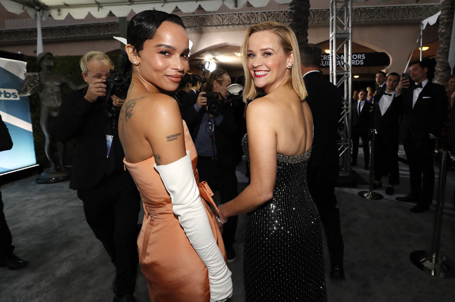 26. SAG (Ekran Oyuncuları Birliği) Ödülleri kamera arkası