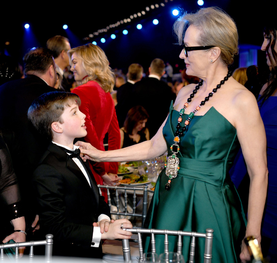 26. SAG (Ekran Oyuncuları Birliği) Ödülleri kamera arkası