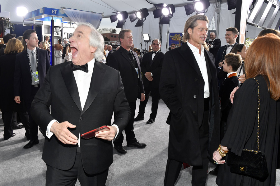 26. SAG (Ekran Oyuncuları Birliği) Ödülleri kamera arkası