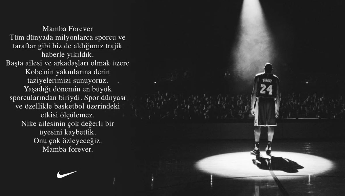 Kobe Bryant ayakkabıları artık satılmayacak mı?