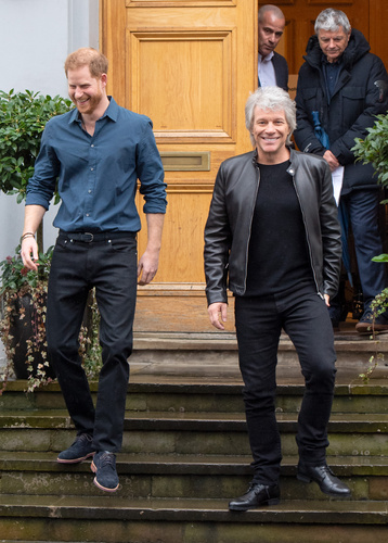 Prens Harry ile Bon Jovi’den düet!