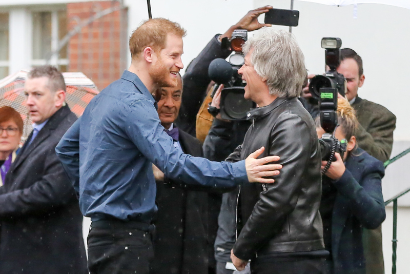 Prens Harry ile Bon Jovi’den düet!