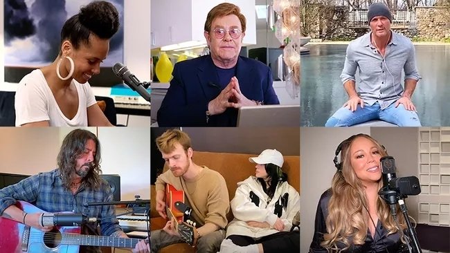 Elton John'un ev sahipliğinde milyon dolarlık bağış!