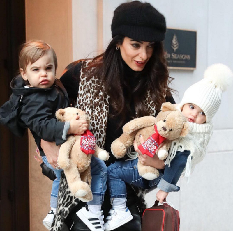 Clooney çiftinden ikizlerine lüks oyuncak