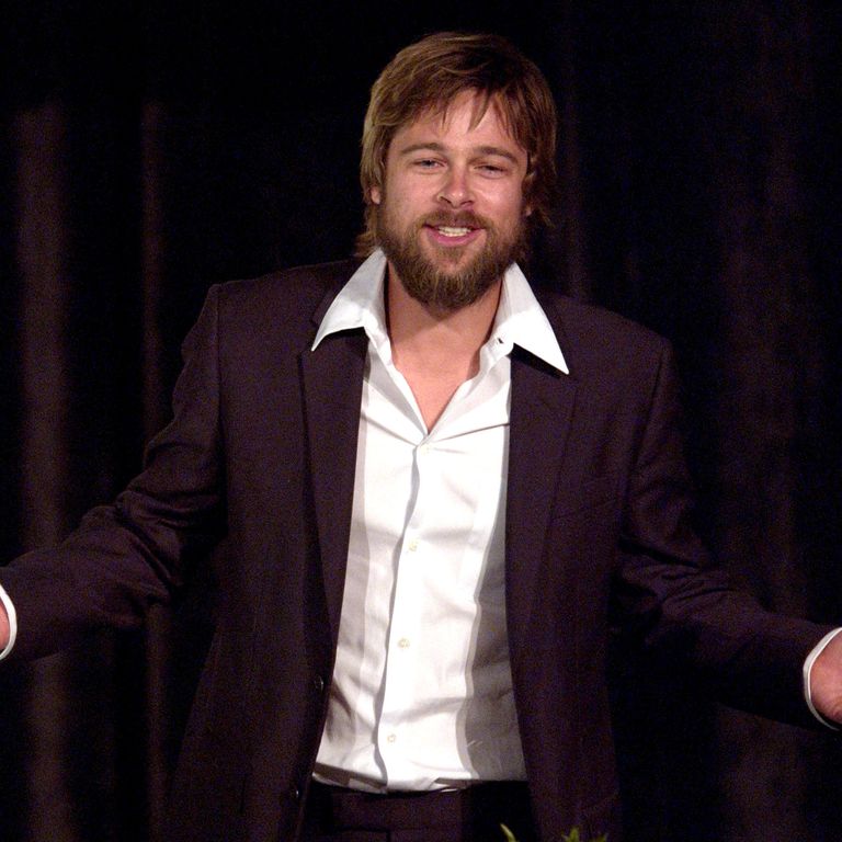 Yıllar Boyunca Brad Pitt'in Saçları