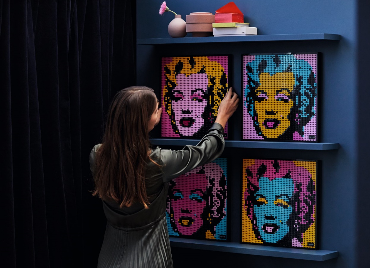 Lego ile tutku sanata dönüşüyor