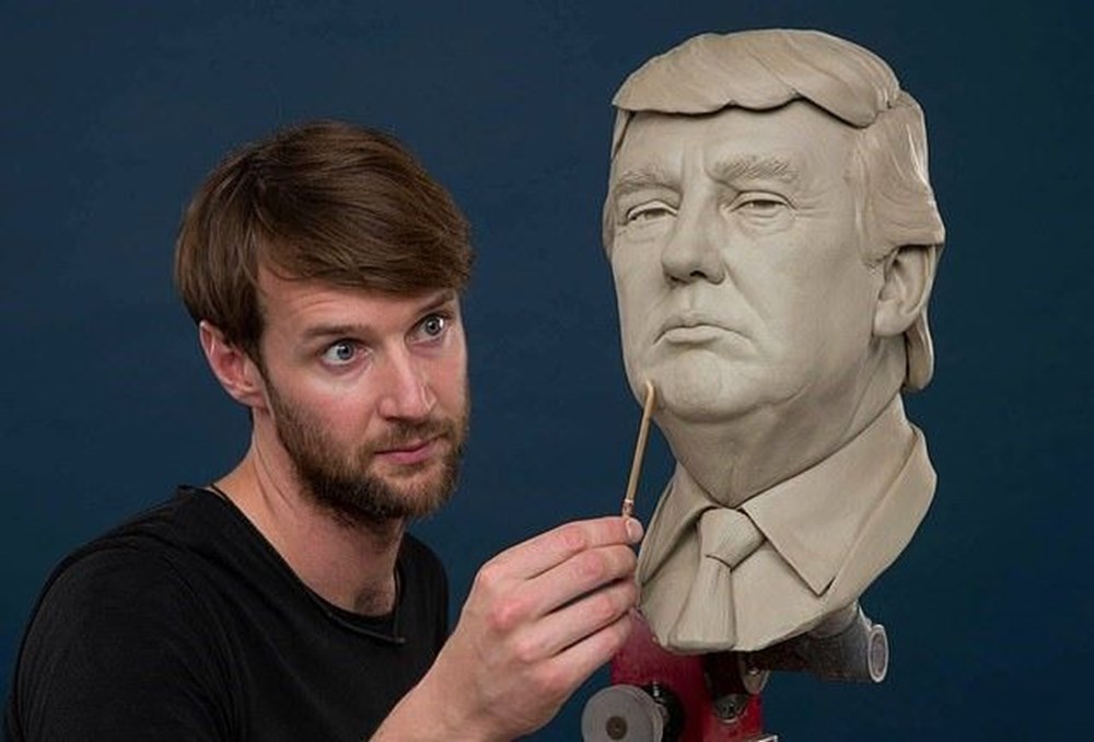 Madame Tussauds Müzesi'nde Kanye West heykeli hazırlığı